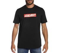 Diesel T-Shirt, Schwarz, Herren, T-Just, Schwarz , XXL
