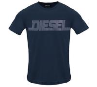 Diesel - T-shirt „total Eclipse" Mit Einfarbigem Logo M