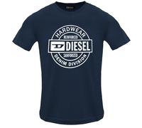 Diesel - T-shirt „total Eclipse" Mit Kreisförmigem Logo XL