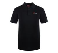 Diesel Herren T-Smith-d Polo T-Shirt, Schwarz Schwarz Schwarz, M