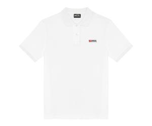 Diesel - "T Smith Div New D" Poloshirt für Herren/Damen Unisex (Weiß) XL