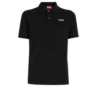 Diesel T-Smith-Div Schwarzes Poloshirt S