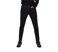 Diesel Thommer 084NK Herren Jeans Hose Regular Slim Skinny (DE/NL/SE/PL, Bundweite & Schrittlänge, 33, 34, Schwarz)