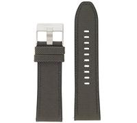 Diesel Uhrband Wechselarmband LB-DZ4500 Ersatzband Kautschuk 20 mm Schwarz-Grau