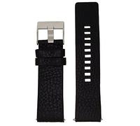 Diesel Uhrenarmband LB-DZ7345 Original Ersatzband Leder 26 mm Schwarz