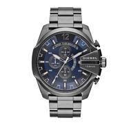 Diesel Herrenuhr Mega Chief, Chronographenwerk, 51 mm GunmetalEdelstahlgehäuse mit Edelstahlarmband, DZ4329