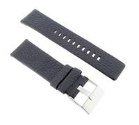 Diesel Uhrenarmband 24mm Leder Schwarz Uhrband DZ-4341 / LB-DZ4341