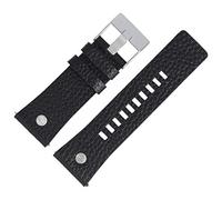 Diesel Uhrenarmband 28mm Leder Schwarz DZ7313