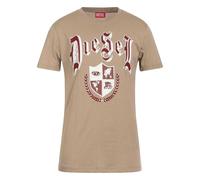 Diesel Unisex Erwachsene Mittelalter T-Shirt (Beige) XS