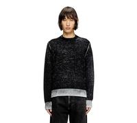 Diesel Unisex K-larence-b Knitwear Sweatshirt, Schwarz Schwarz Schwarz, XXL