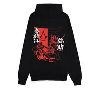 Difuzed Assassins Creed Shadows Two Tone Kanji Zipped Kapuzenpullover L