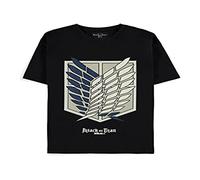 Attack on Titan - Season 4 - Men's Short Sleeved T-Shirt Black-XL