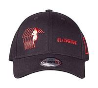 Difuzed BA402157MVL Marvel-Black Widow Kappe verstellbar, Schwarz, Einheitsgröße