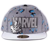 Difuzed - Baseball Cap - Marvel True Power (grau)