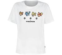 Pokémon - Eeveelutions - Women's Short Sleeved T-Shirt White-L