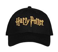 Harry Potter - Adjustable Cap Gold Logo Black