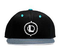 Difuzed Snapback Cap League of Legends CORE Herren Schwarz Einheitsgröße 100% Baumwolle