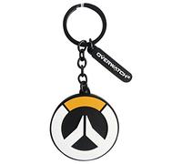 Difuzed Overwatch Schlüsselanhänger aus Gummi mit Overwatch Logo, mehrfarbig, one size