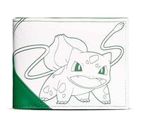 DIFUZED Pokemon Bulbasaur Bi-Fold Wallet Male White/Green MW114552POK