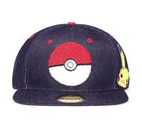 Difuzed Snapback Cap Pokémon Denim Blau