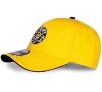 Difuzed Unisex-Basecap Pokémon Pokéball – verstellbar, 100% Baumwolle, Gelb
