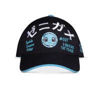 DIFUZED Pokémon Schiggy Männer Cap schwarz 85% Polyester, 15% Baumwolle Fan-Merch, Gaming