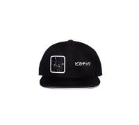 Pokémon Snapback Kappe Pikachu Schwarz (Unisex)