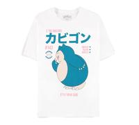 Difuzed Pokemon Snorlax #143 T-Shirt Damen (M)