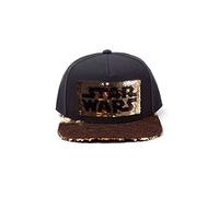 Star Wars Logo Pailletten Baseball Kappe Snapback Schwarz/Gold