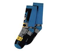 Difuzed Unisex DC Comics: Batman-Novelty Socks Black (Gr. 43/46) Offiziell, Mehrfarbig, 30