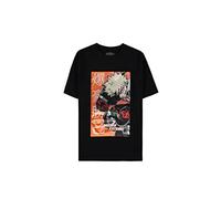 DIFUZED Unisex Kinder Black My Hero Academia Bakugo Katsuki-Herren Männer Jungen T-Shirt