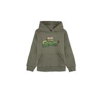 DIFUZED Unisex Kinder Marvel-I am Groot Jungen Boys Regular Fit Logo Hoodie Guardians of The Galaxy, Green