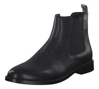 DIGEL Chelsea Boots Herren Leder schwarz, 44