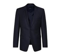 DIGEL Sakko Herren Regular Fit Reverskragen Schurwolle blau, 25