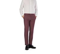 DIGEL Hose Herren Slim Fit Schurwolle rot, 28