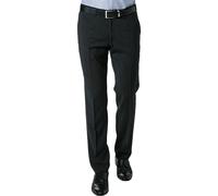 DIGEL Hose Herren Slim Fit Schurwolle schwarz, 54
