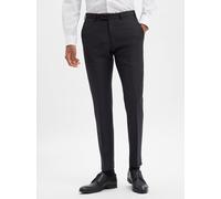 Digel MOVE Baukasten-Schurwoll-Hose Herren Slim Fit Schurwolle schwarz, 46