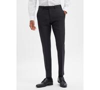 Digel MOVE Baukasten-Schurwoll-Hose Herren Slim Fit Schurwolle schwarz, 48