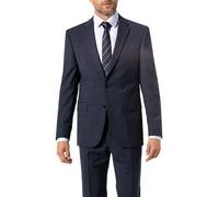 DIGEL Sakko Herren Regular Fit Reverskragen Schurwoll-Stretch blau, 29