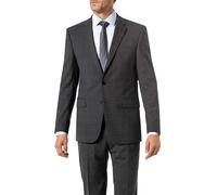 DIGEL Sakko Herren Regular Fit Reverskragen Schurwoll-Stretch grau, 27