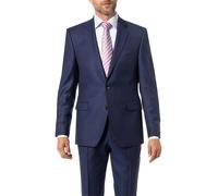 Modern Fit 2-Knopf-Sakko aus Schurwolle Modell 'Duncan' 60 men Royalblau