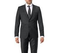 DIGEL Sakko Herren Regular Fit Reverskragen Schurwolle grau, 50