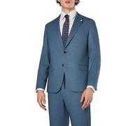 DIGEL Sakko Herren Slim Fit Jersey blau, 28