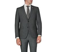 DIGEL Sakko Herren Slim Fit Schurwoll-Stretch grau, 106