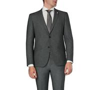 DIGEL Sakko Herren Slim Fit Schurwoll-Stretch grau, 30