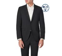 DIGEL Sakko Herren Slim Fit Schurwoll-Stretch schwarz, 50