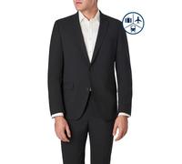 DIGEL Sakko Herren Slim Fit Schurwoll-Stretch schwarz, 54