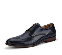 Derby-Schuhe aus Leder Modell 'SELLENG' 45 men Marineblau