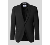 DIGEL Slim Fit 2-Knopf-Sakko mit Pattentaschen Modell 'Allan' in Black, Größe 27