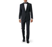 DIGEL Smoking Herren M odern Fit Schurwolle schwarz, 58